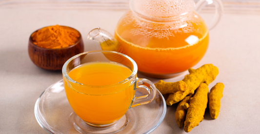 Anti-inflammatory ginger turmeric tea for eczema and TSW support
